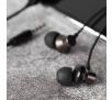 Słuchawki przewodowe Lenovo HF130 Dokanałowe Mikrofon Czarny