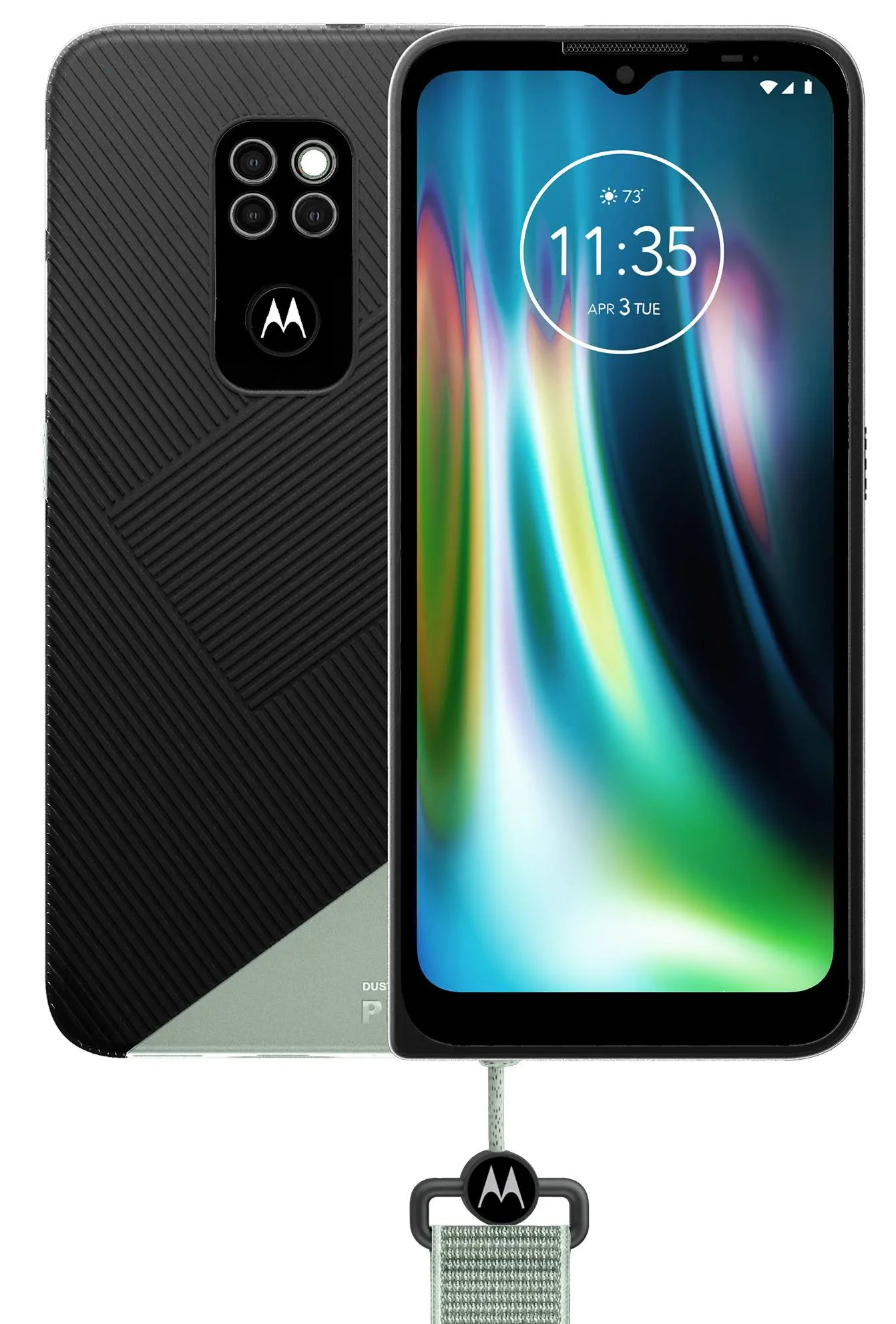 Smartfon Motorola moto Defy 4/64GB 6,5" 48Mpix Czarno-zielony