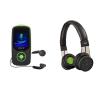 Odtwarzacz XX.Y BC-775 (czarno-zielony) + słuchawki HP-8500