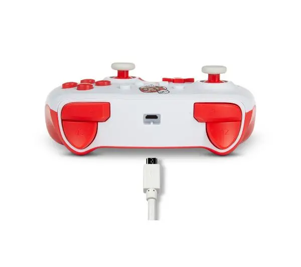 PowerA Enhanced Mario Red & White do Nintendo Switch Przewodowy