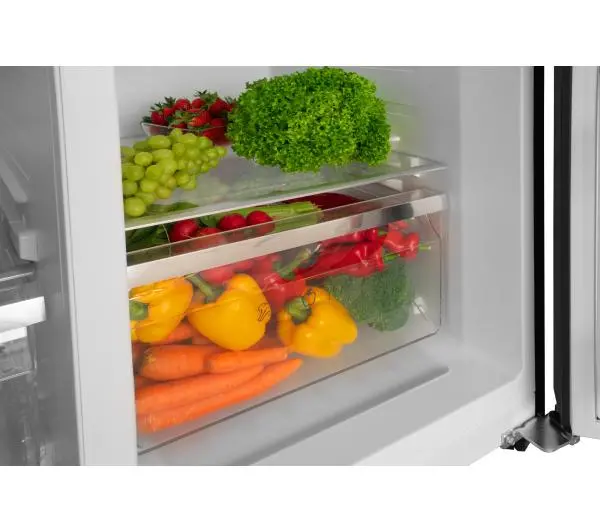 Amica FY5119.3DFBX Pełny No Frost 177cm Komora świeżości Czarny Inox - Kup na Raty - RRSO 0%