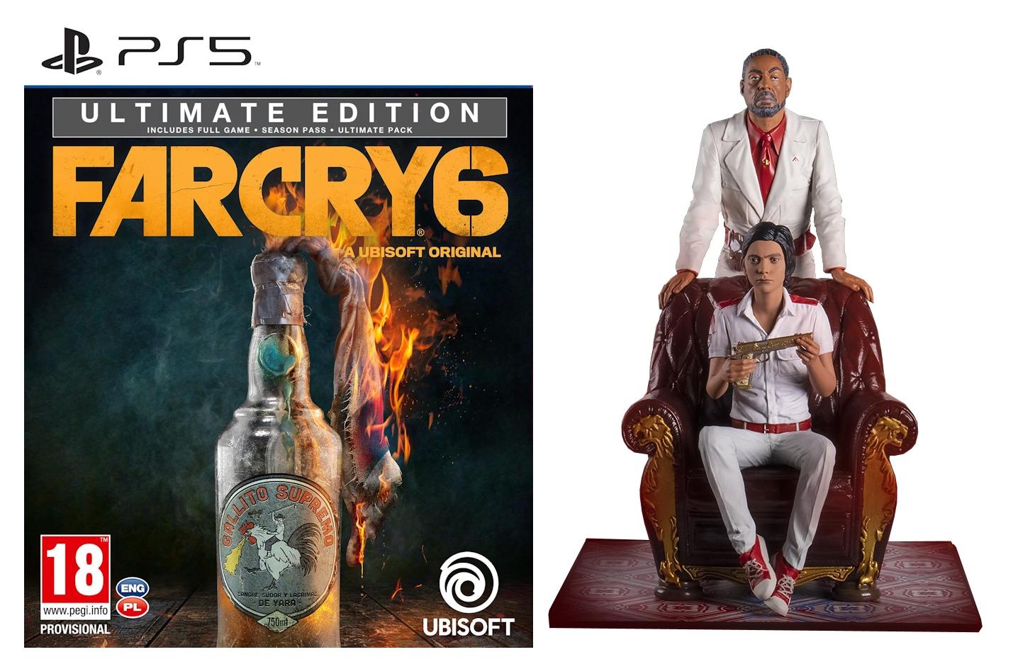 Far Cry 6 Edycja Ultimate + figurka Gra na PS5