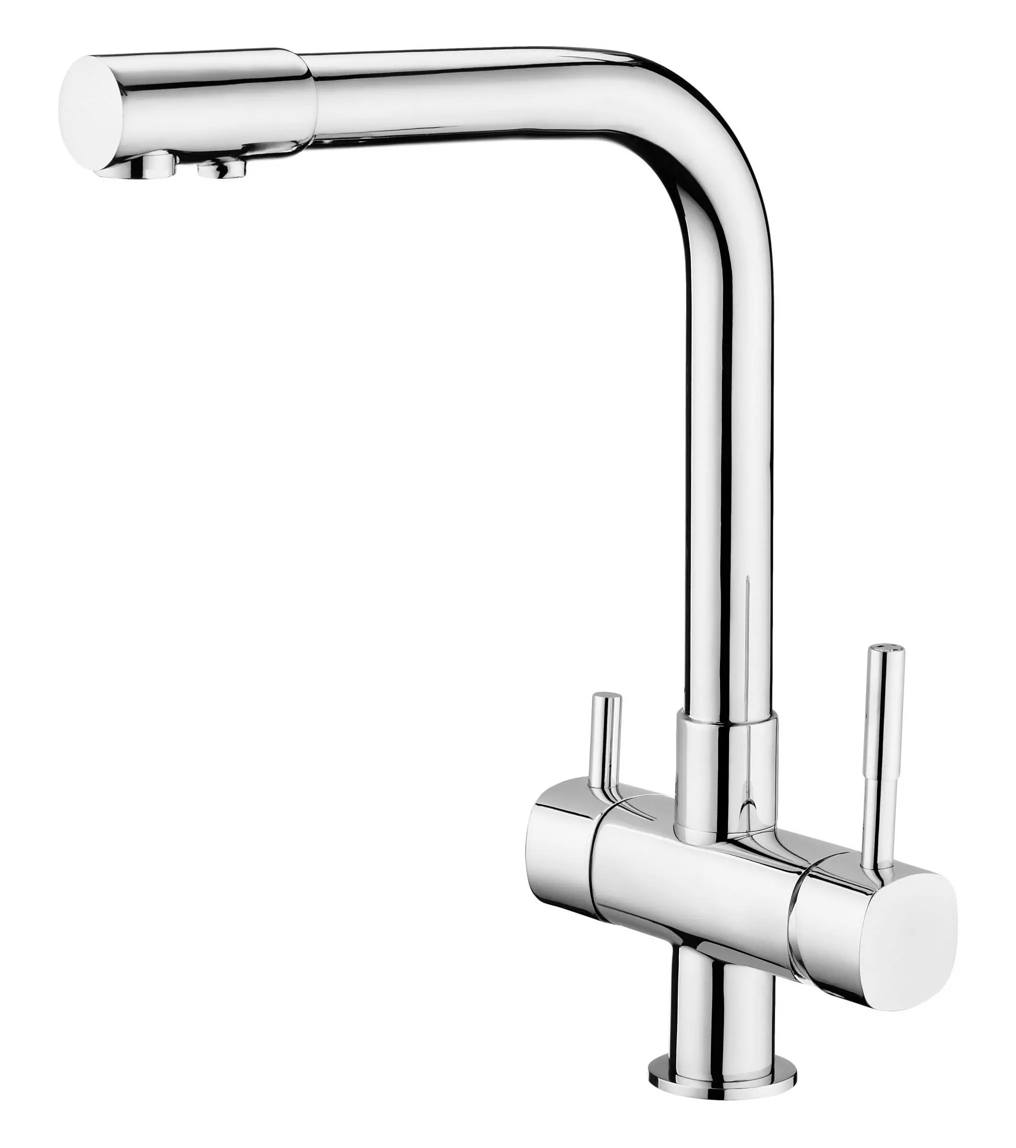 Bateria Deante BCH 065M Chrom Mosiądz