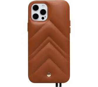 Etui Artefakt AFLOCOMIP1261C do iPhone 12/12 Pro Koniak