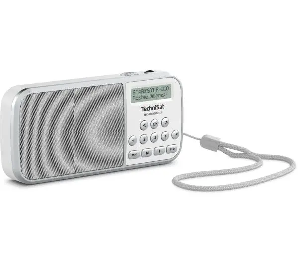 TechniSat TechniRadio RDR Radio FM DAB+ Biały