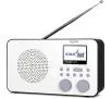 Radioodbiornik TechniSat VIOLA 2 C IR Radio FM DAB+ Internetowe Biało-czarny