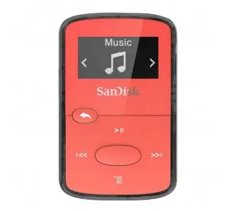 Odtwarzacz MP3 SANDISK Clip Jam 8GB Czerwony
