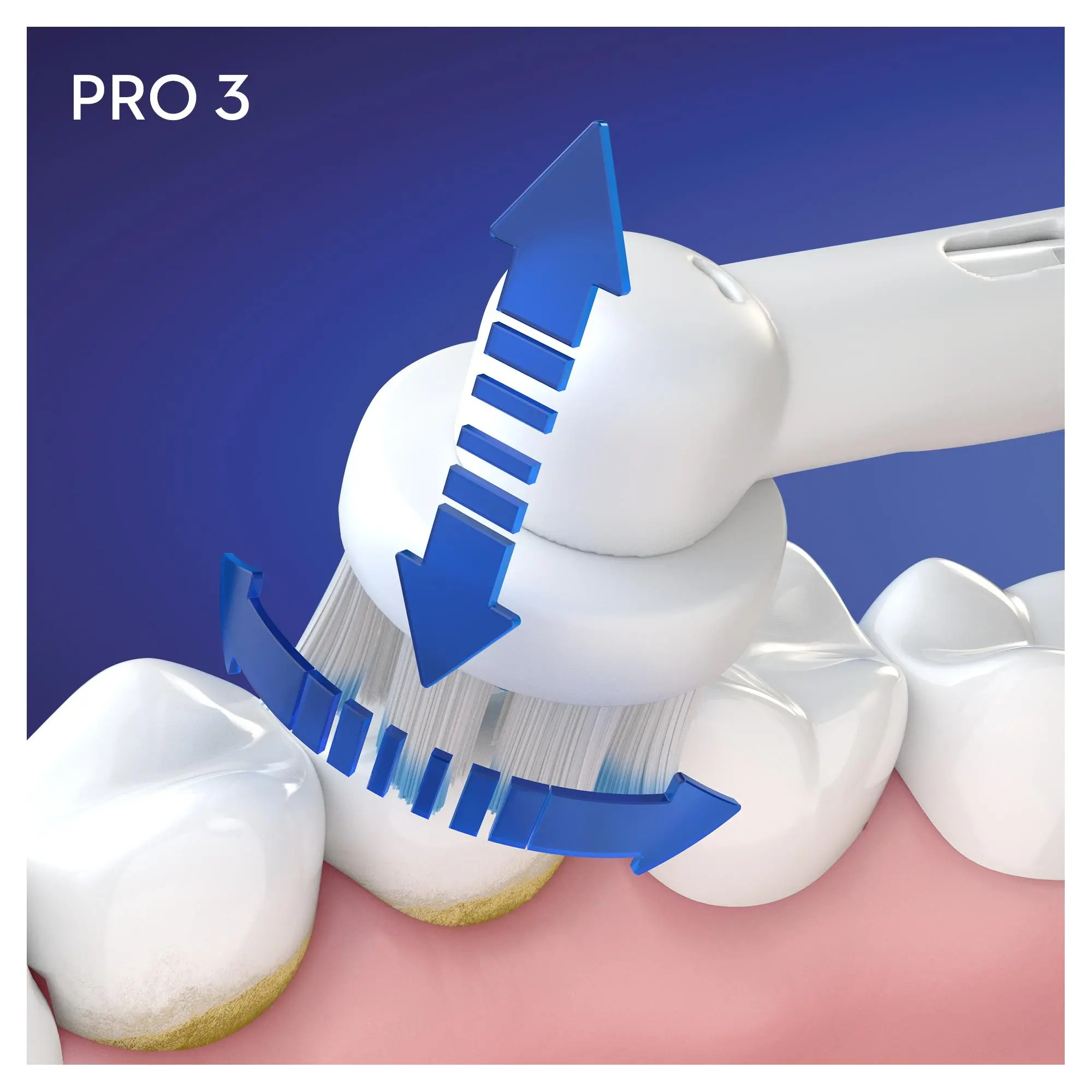 Szczoteczka rotacyjna Oral-B Pro3 3500 WH Sens + etui