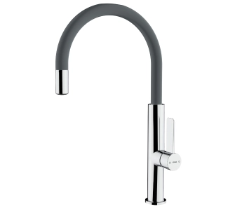 Bateria Teka FOT 995 Chrom/Kamienny szary Mosiądz/Chrom