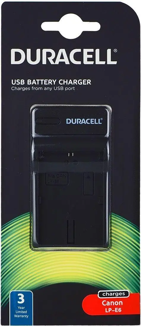 Ładowarka Duracell DRC5903 do Canon LP-E6
