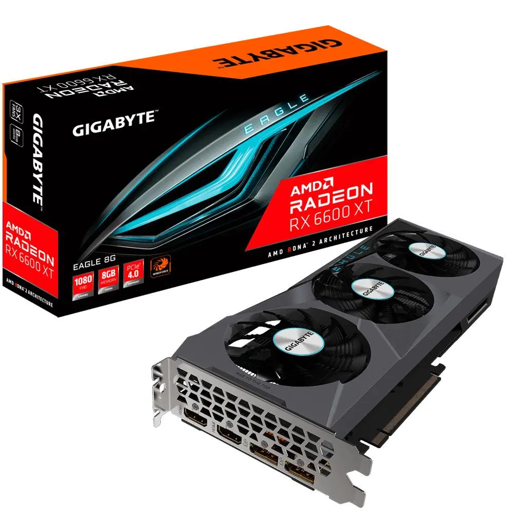 Karta graficzna Gigabyte Radeon RX 6600 XT EAGLE 8GB GDDR6 128bit