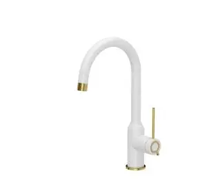 Quadron 3523500_WHMPVDG1 Ingrid Biały/Złoty Stal szlachetna - DRUGI -30%, ALBO 5-TY ZA 1ZŁ - Kup na Raty - RRSO 0%