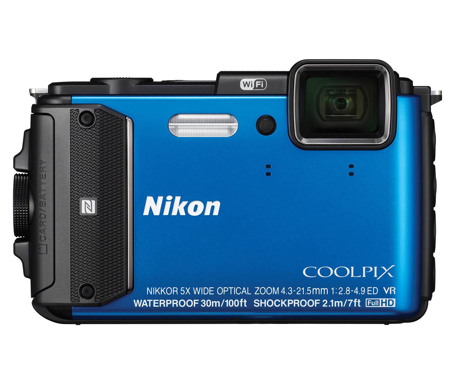 Nikon Coolpix AW130 (niebieski)
