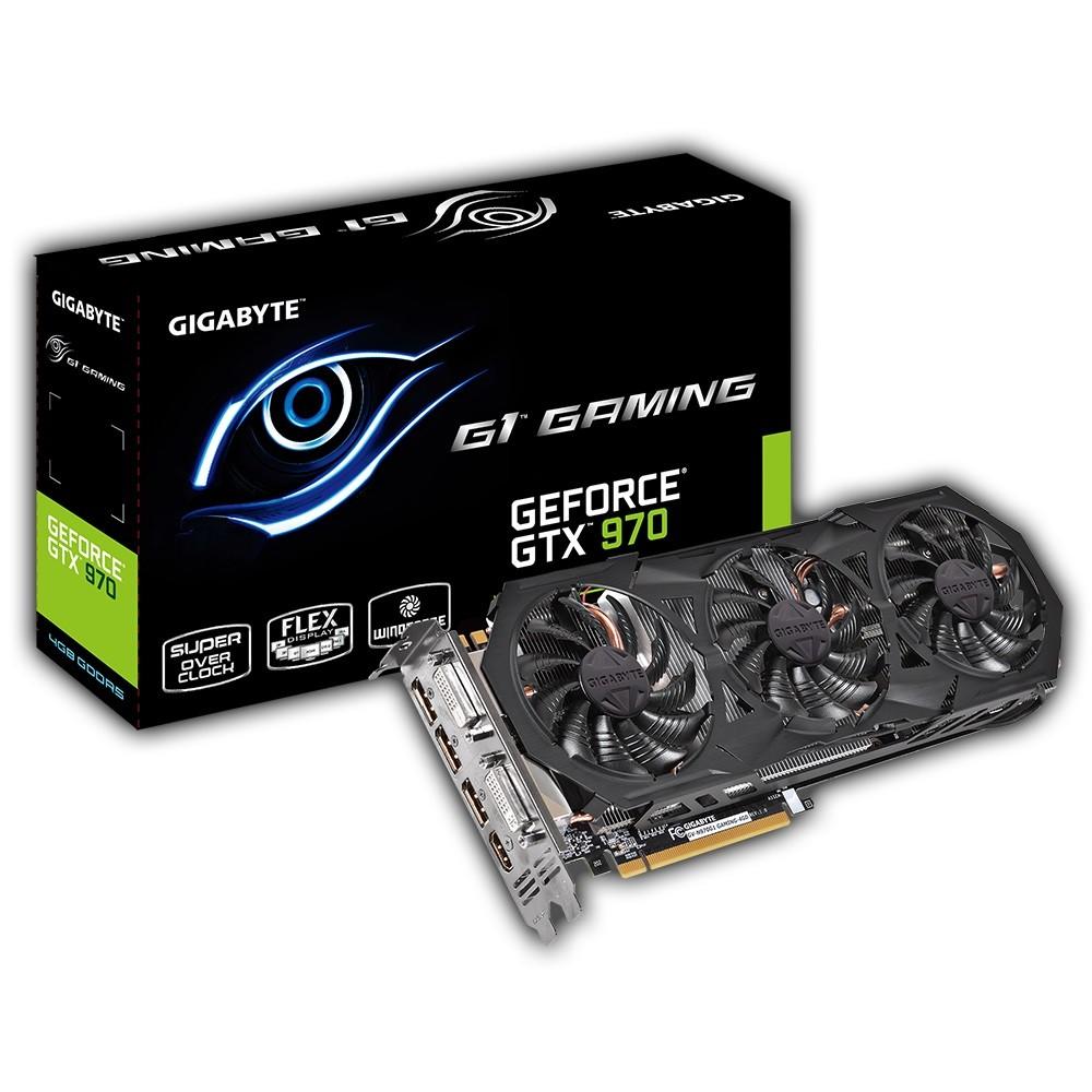 Gigabyte GeForce Cuda GTX970 Gaming 4096MB DDR5 256bit