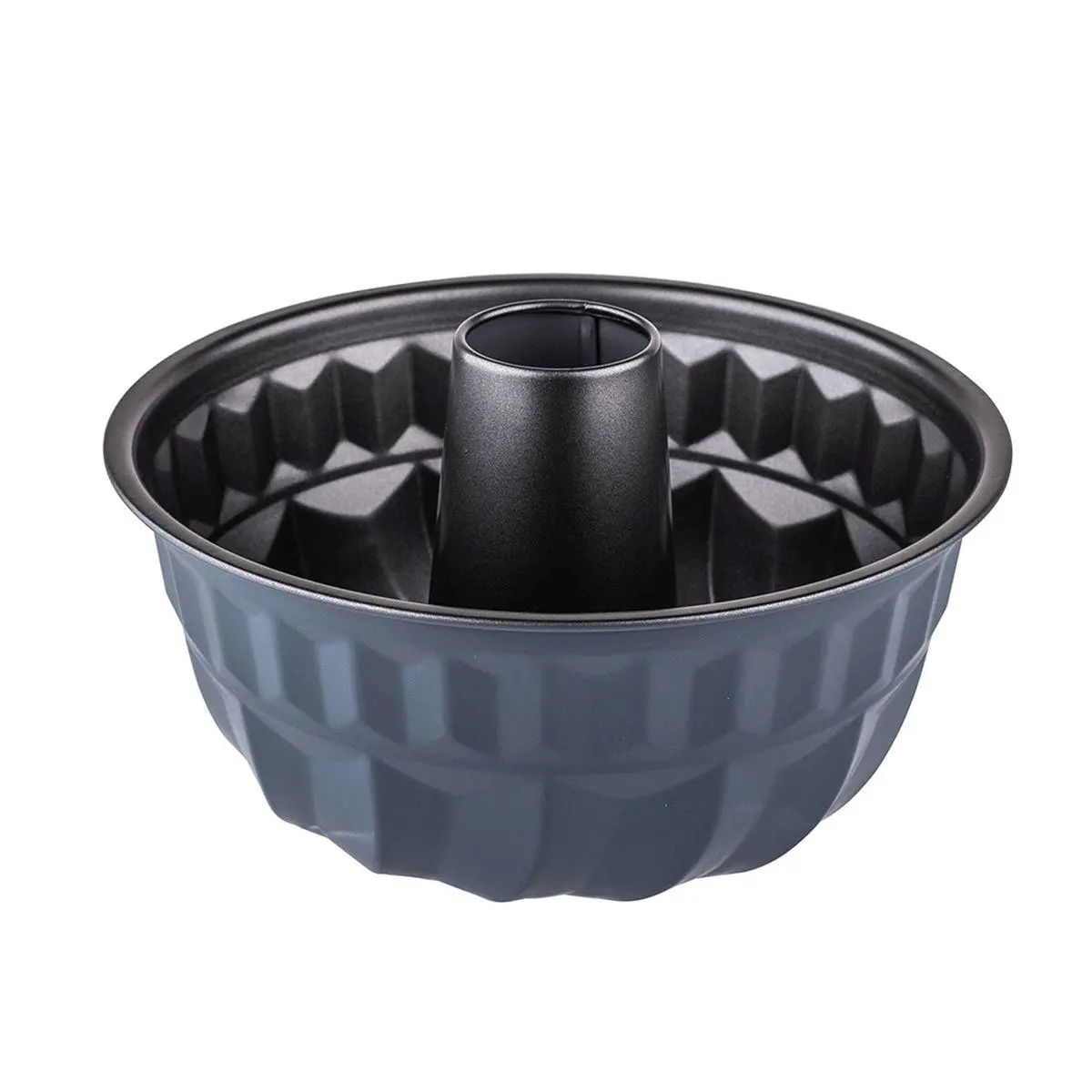 Forma do babki La Bonita Confitero LBF003 Średnica 22cm Z tuleją Stal węglowa