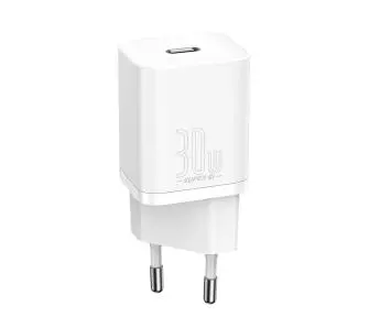 Ładowarka sieciowa Baseus CCSUP-J02 Super Si Quick Charger 1C 30W Biały