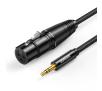 Kabel  audio UGREEN AV130 kabel XLR / jack 3,5mm, 2m