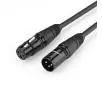 Kabel  audio UGREEN AV130 XLR Przedłużacz do mikrofonu 10m Czarny