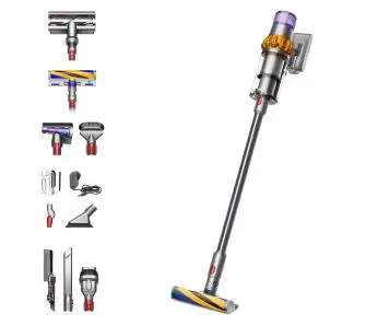 Odkurzacz bezprzewodowy Dyson V15 Detect Absolute wersja 2021 60min Wymienny akumulator Mini elektroszczotka