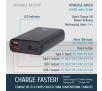 Powerbank Rivacase VA1037 10000mAh QC PD 18W Czarny