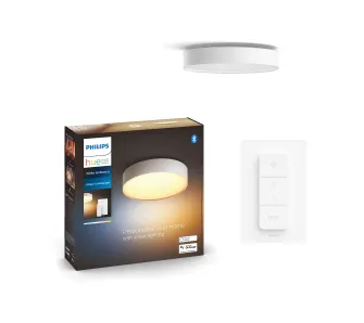 Lampa sufitowa Philips Hue White Ambiance Enrave mała Biały