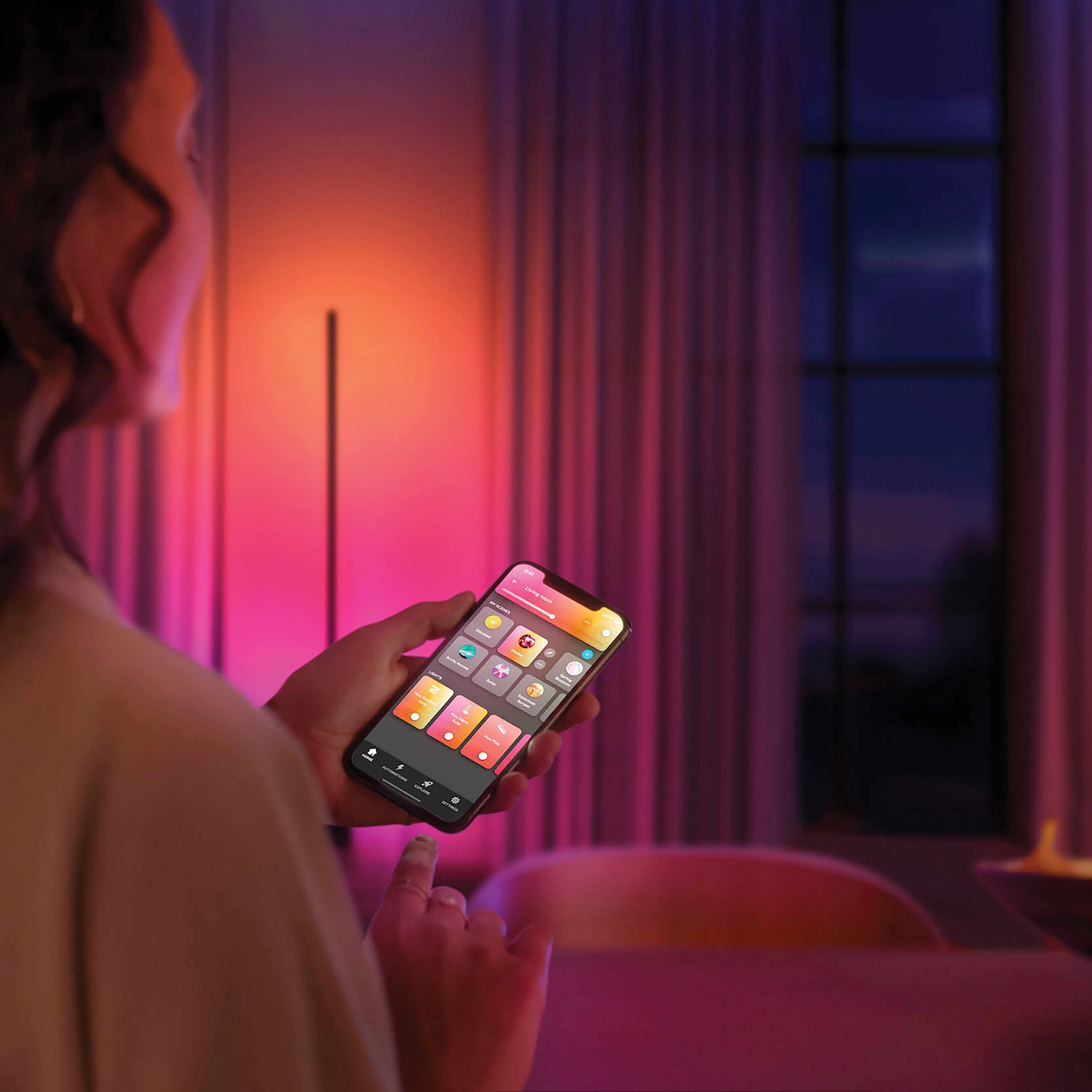 Taśma LED Philips Hue White and Colour Ambiance Play przedłużacz 1m