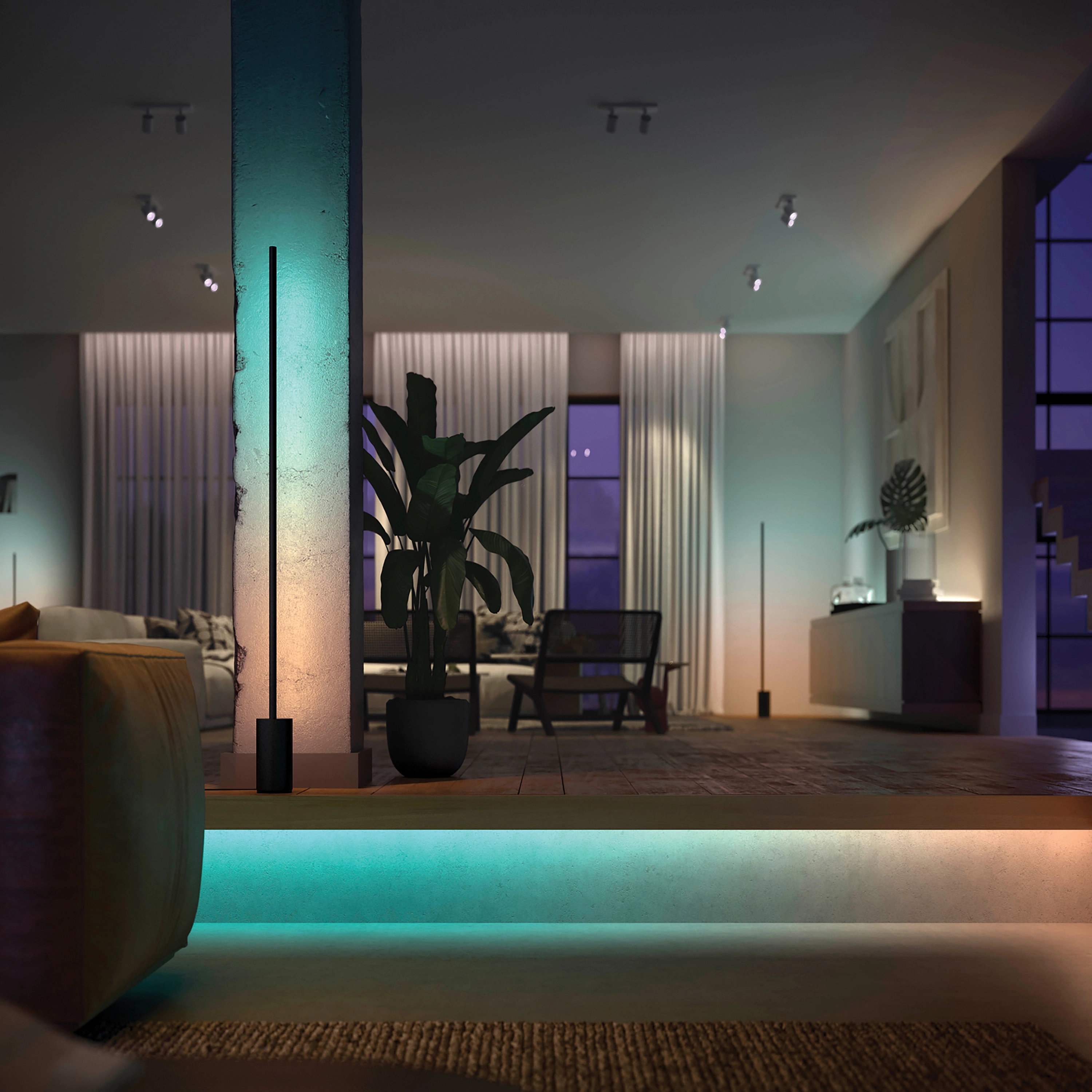 Taśma LED Philips Hue White and Colour Ambiance Play przedłużacz 1m