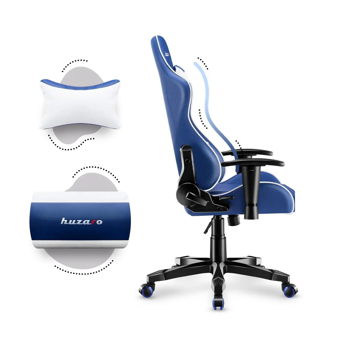 фото Компьютерное кресло для детей Huzaro Ranger 6.0 blue 2