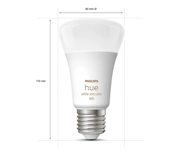 Philips Hue White and Colour Ambiance E27 2 szt. - Kup na Raty - RRSO 0%