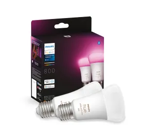 Philips Hue White and Colour Ambiance E27 2 szt. - Kup na Raty - RRSO 0%