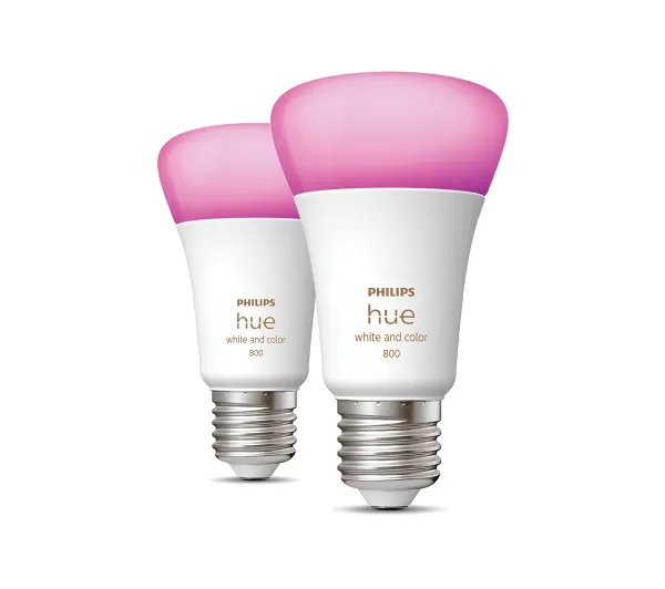 Philips Hue White and Colour Ambiance E27 2 szt. - Kup na Raty - RRSO 0%