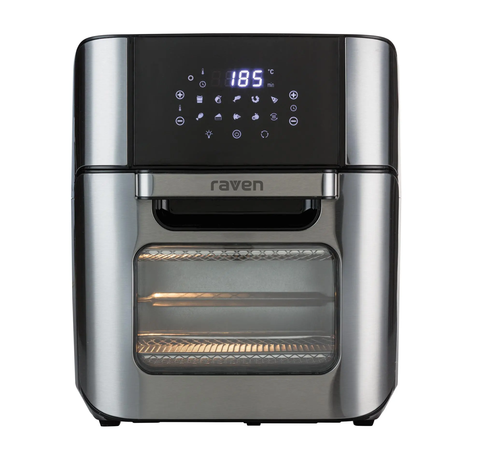 Air fryer Raven EFN004 Frytkownica niskotłuszczowa 1800W 12l, 8w1, 10 programów automatycznych