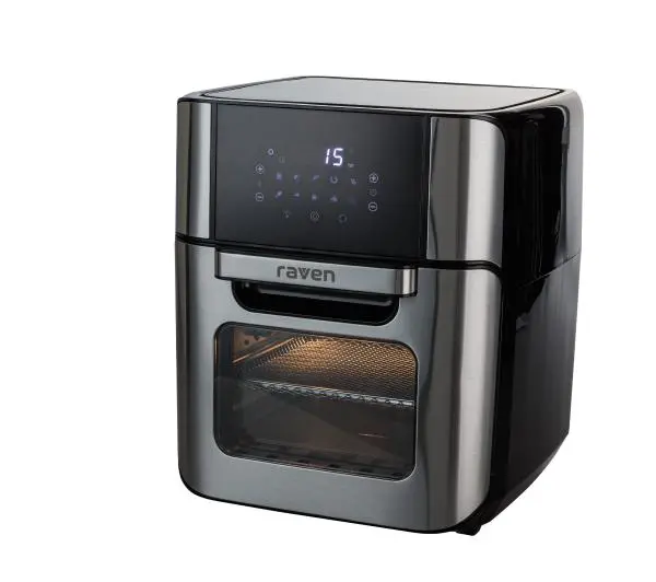 Raven EFN004 Frytkownica niskotłuszczowa 1800W 12l, 8w1, 10 programów automatycznych - Kup na Raty - RRSO 0%