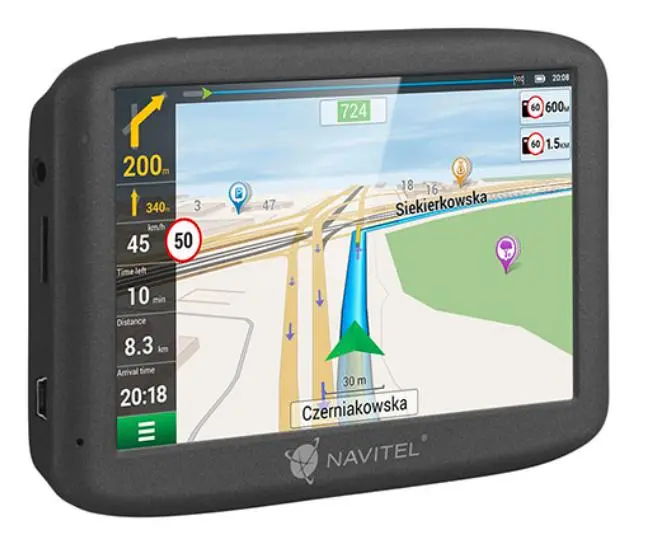 Nawigacja Navitel MS600 5" wyd. Navigator mapa Europy