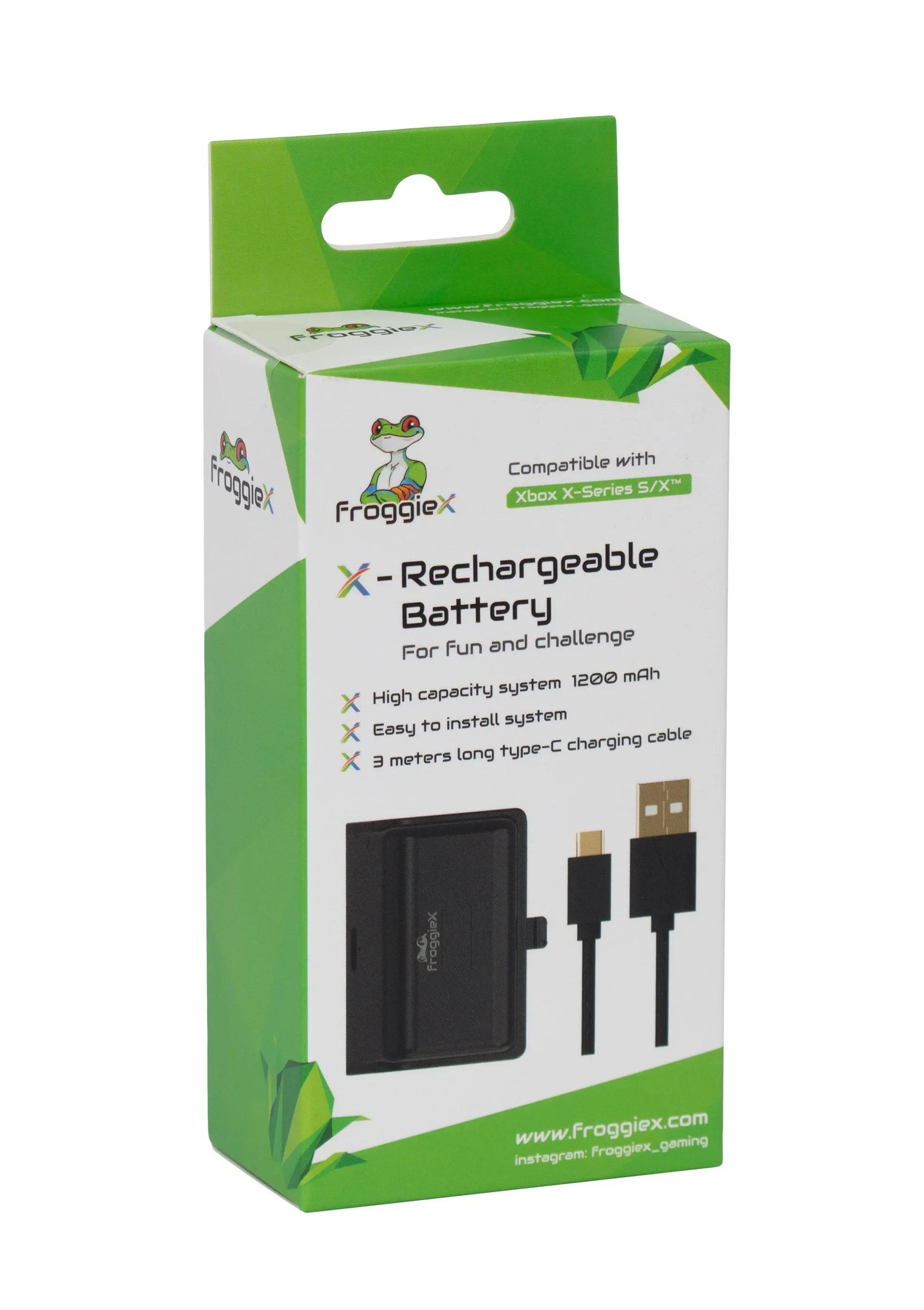 Akumulator FroggieX FX-XS-B1-B wymienny do pada Xbox Series X/S