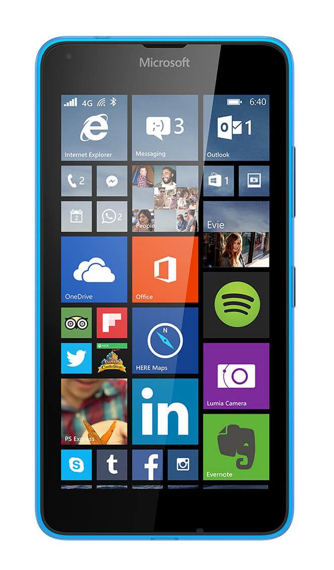 Smartfon Microsoft Lumia 640 Dual Sim (niebieski)