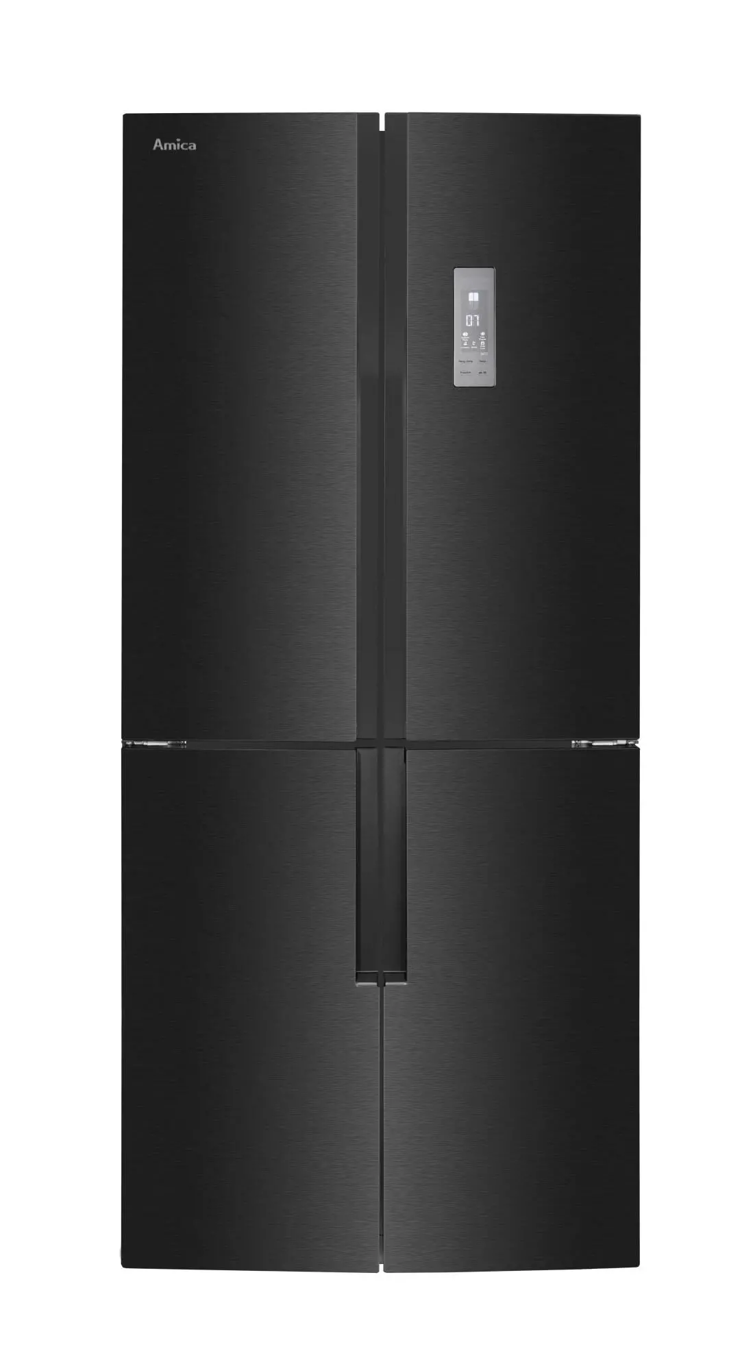 Lodówka Amica FY5059.6DFX Pełny No Frost 181,5cm Ciemna Stal Nierdzewna
