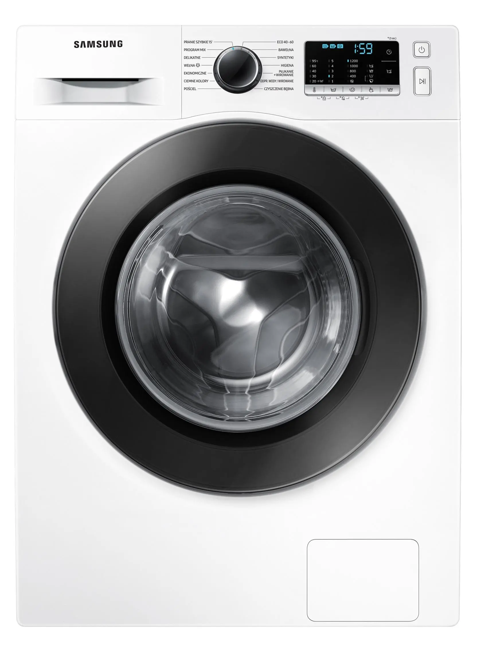 Pralka Samsung WW8NK52E0PW Slim 8kg 1200obr/min