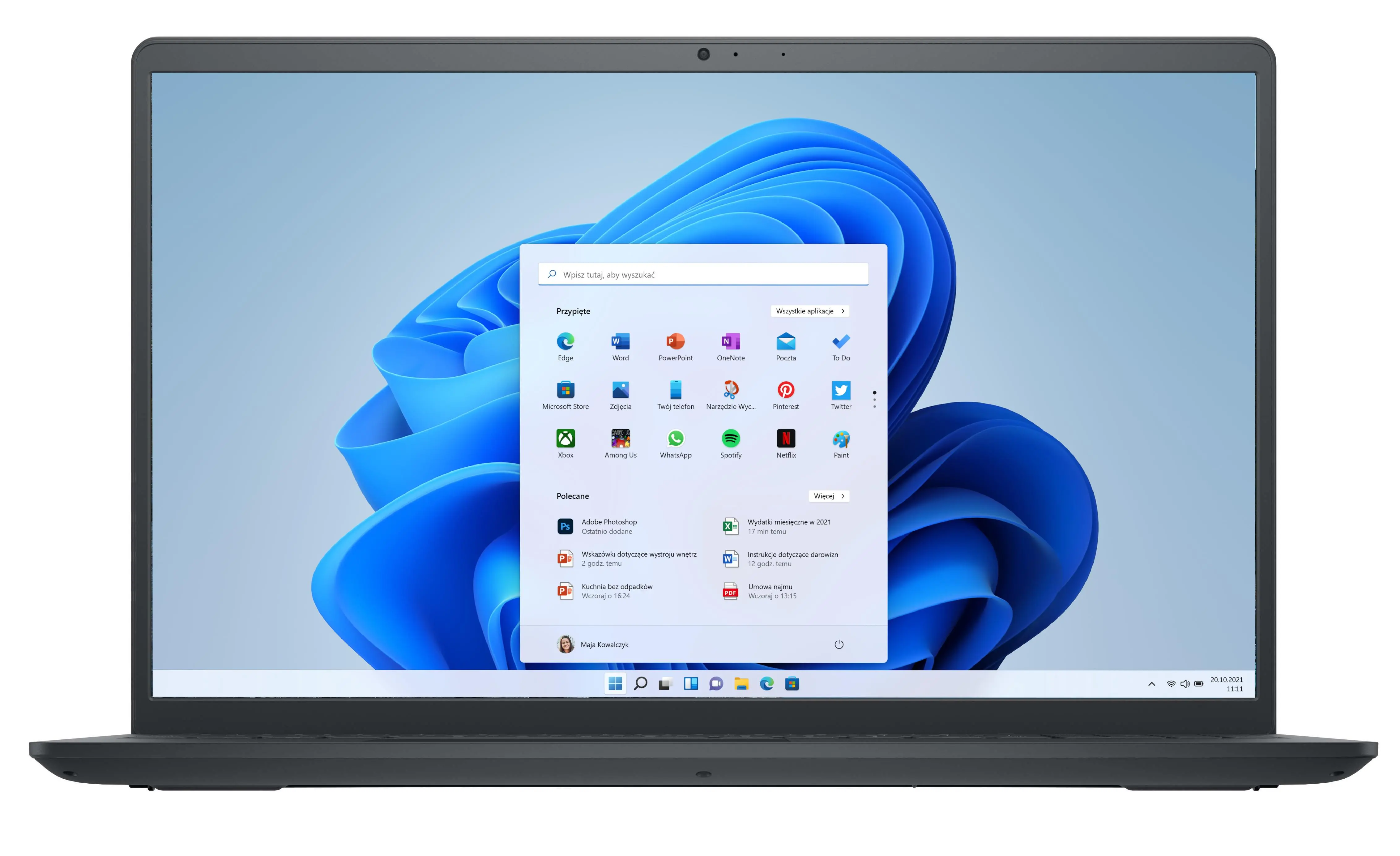 Laptop Dell Inspiron 15 3511-8321 15,6