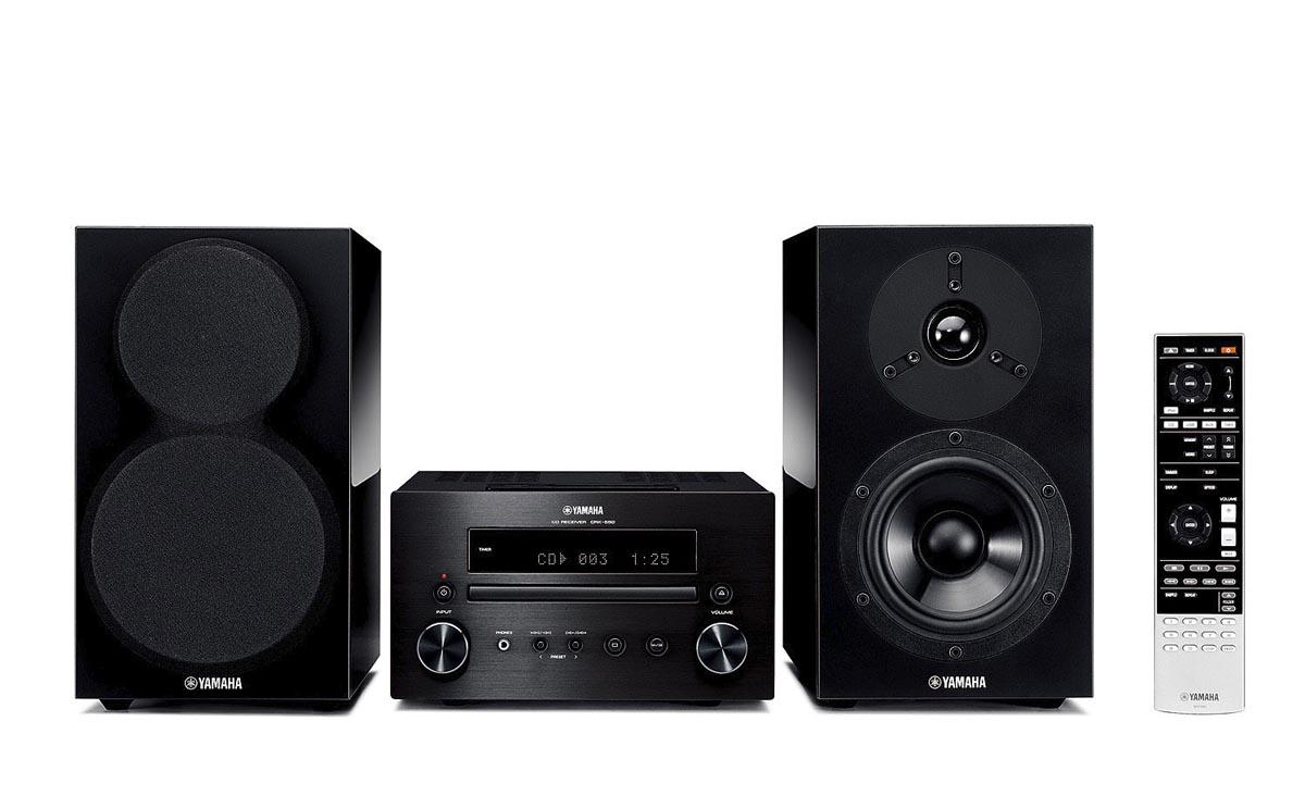 Wieża Yamaha PianoCraft MCR-550 (czarny)