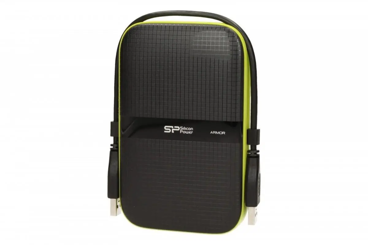 Dysk Silicon Power ARMOR A60 2TB HDD USB 3.0 Zielony