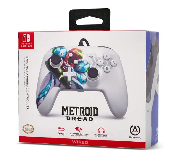 PowerA Enhanced Metroid Dread do Nintendo Switch Przewodowy