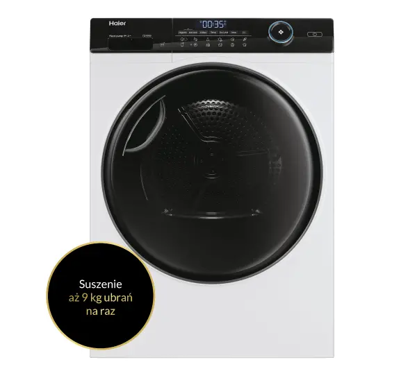 Haier I-Pro 5 HD90-A3959 Funkcje AI 60cm 9kg Zdalne sterowanie - DRUGI -30%, ALBO 5-TY ZA 1ZŁ - Kup na Raty - RRSO 0%