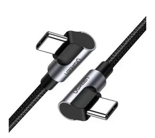 UGREEN kątowy USB-C do USB-C US323 60W 2m Czarny