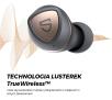 Słuchawki bezprzewodowe Soundpeats Sonic Dokanałowe Bluetooth 5.2 Szary
