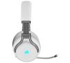 Słuchawki bezprzewodowe z mikrofonem Corsair VIRTUOSO RGB WIRELESS High-Fidelity Gaming Headset CA-9011186-EU Nauszne Biało-szary