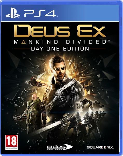Deus Ex: Rozłam Ludzkości - Gra na PS4 (Kompatybilna z PS5)