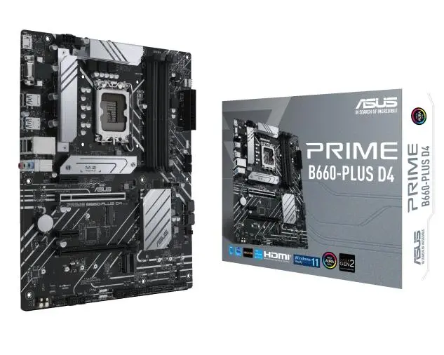 Płyta główna ASUS PRIME B660-PLUS D4 DDR4