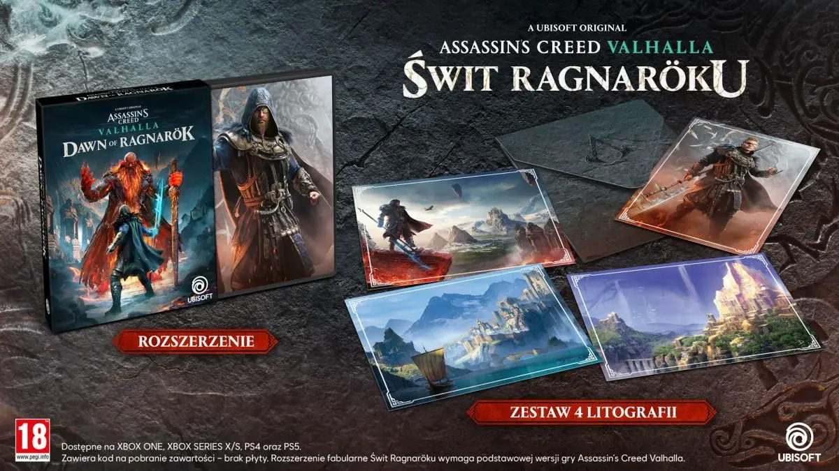 Assassin's Creed Valhalla Dawn of Ragnarok Gra na Xbox One (Kompatybilna z Xbox Series X)