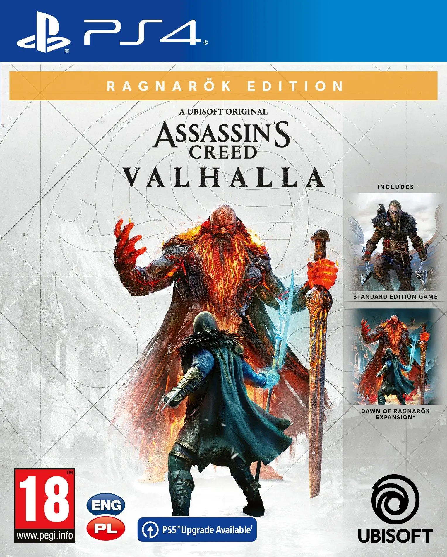 Assassin's Creed Valhalla Edycja Ragnarok Gra na PS4 (Kompatybilna z PS5)